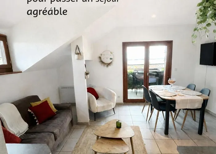 Nid Douillet Avec Vue Sur Le Apartamento Yvoire