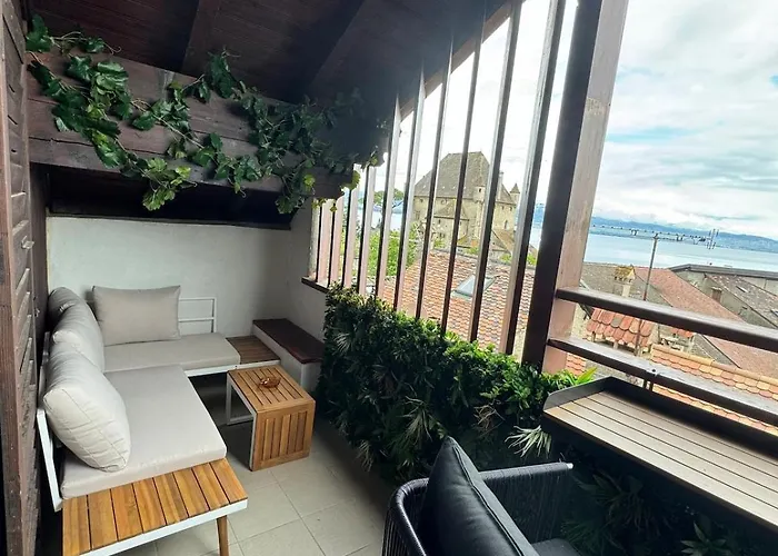 Apartamento Nid Douillet Avec Vue Sur Le Yvoire